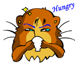 Handsome Annoying Animal 1(English) sticker #6440987