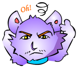 Handsome Annoying Animal 1(English) sticker #6440988