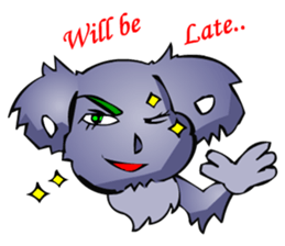 Handsome Annoying Animal 1(English) sticker #6440989