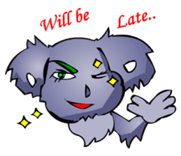 Handsome Annoying Animal 1(English) sticker #6440989