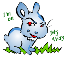 Handsome Annoying Animal 1(English) sticker #6440991