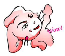 Handsome Annoying Animal 1(English) sticker #6440993