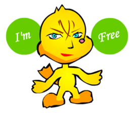 Handsome Annoying Animal 1(English) sticker #6440994