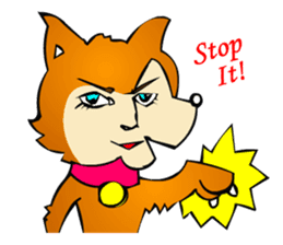 Handsome Annoying Animal 1(English) sticker #6440997