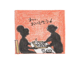 ofuji&akane&kinako sticker #6441078