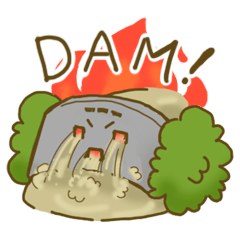 Dam and the dam uncle.