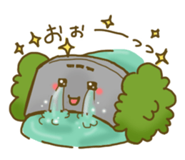 Dam and the dam uncle. sticker #6441293