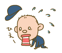 Dam and the dam uncle. sticker #6441301