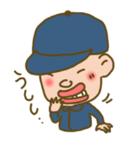 Dam and the dam uncle. sticker #6441307