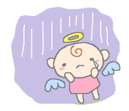 angel and the devil sticker #6441366