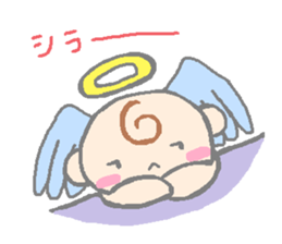 angel and the devil sticker #6441370