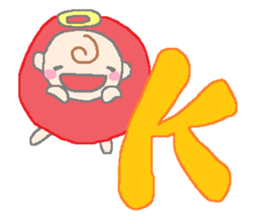 angel and the devil sticker #6441395