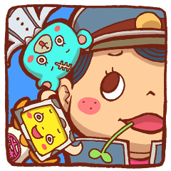 pretend to be tough[MORILAND]