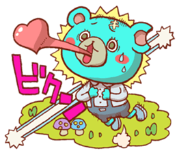 pretend to be tough[MORILAND] sticker #6442288