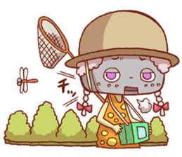 pretend to be tough[MORILAND] sticker #6442307