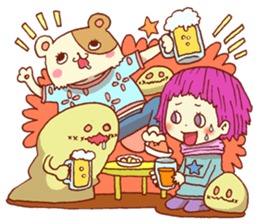 pretend to be tough[MORILAND] sticker #6442314