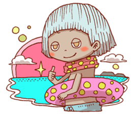 pretend to be tough[MORILAND] sticker #6442317