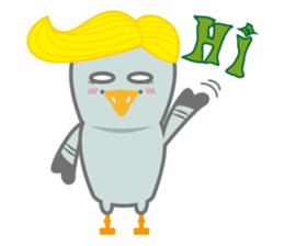 Hand-Some Dove sticker #6442361