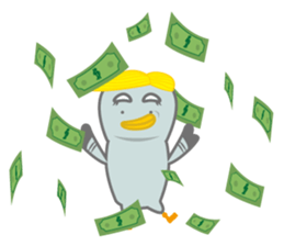 Hand-Some Dove sticker #6442363