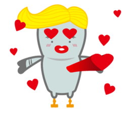 Hand-Some Dove sticker #6442368