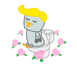 Hand-Some Dove sticker #6442379