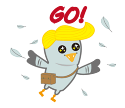 Hand-Some Dove sticker #6442386