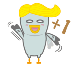 Hand-Some Dove sticker #6442392