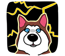 Husky theater sticker #6442441