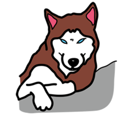 Husky theater sticker #6442469