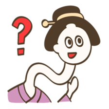 Yokai pictorial book sticker #6442615