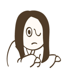 Yokai pictorial book sticker #6442620