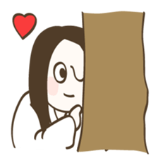 Yokai pictorial book sticker #6442623