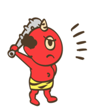 Yokai pictorial book sticker #6442631