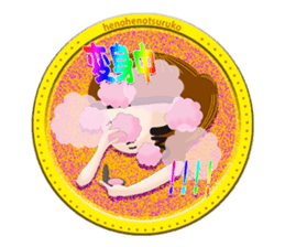 Henoheno-Tsuruko(Daughter of Moheji-) sticker #6442681