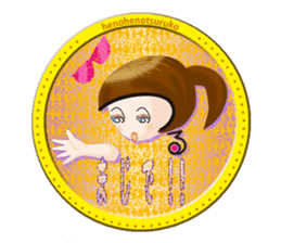 Henoheno-Tsuruko(Daughter of Moheji-) sticker #6442718