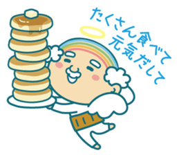 Angel of uncle of the iridescent hair sticker #6442731