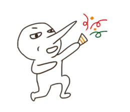 The boy that a nose is sharp 2 sticker #6443022