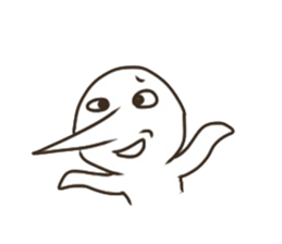 The boy that a nose is sharp 2 sticker #6443023