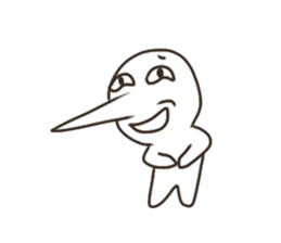 The boy that a nose is sharp 2 sticker #6443024