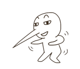 The boy that a nose is sharp 2 sticker #6443035