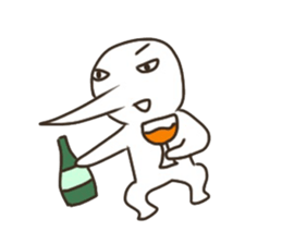 The boy that a nose is sharp 2 sticker #6443039