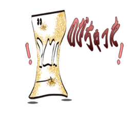 Playful rice cake sticker #6443251