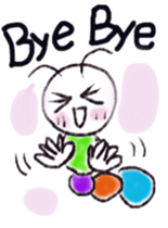 Daily life of a green caterpillar sticker #6444755