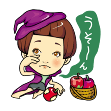 Changing clothes Momo-chan 2 sticker #6445411