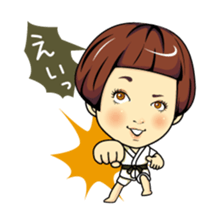 Changing clothes Momo-chan 2 sticker #6445419