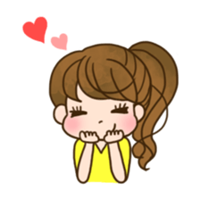 girls every day  sticker sticker #6446753