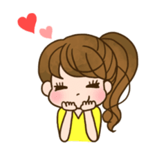 girls every day sticker sticker #6446753