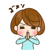 girls every day  sticker sticker #6446762