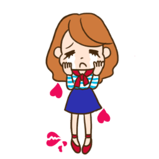 girls every day  sticker sticker #6446763