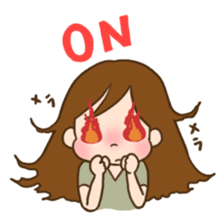 girls every day sticker sticker #6446769